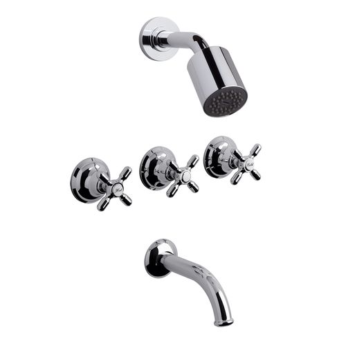 Grifería Fv Newport Plus Para Ducha Y Bañera Con Transferencia