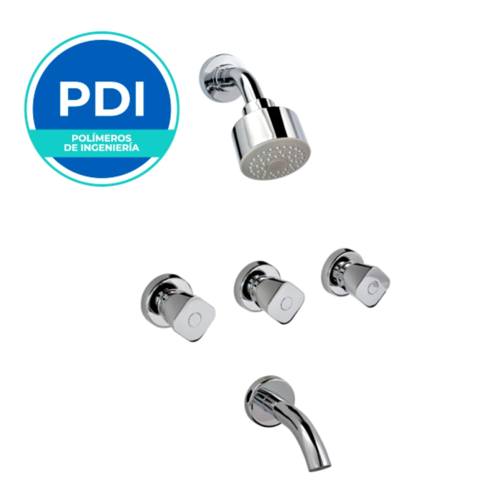 Vasser Griferia De Ducha Exterior Grifería Vasser Alizé Pdi Para