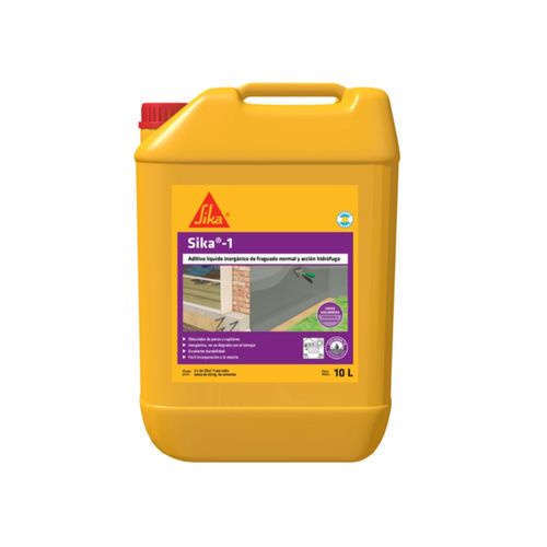 Aditivo Hidrófugo Sika 1 x1Kg Amarillo Claro