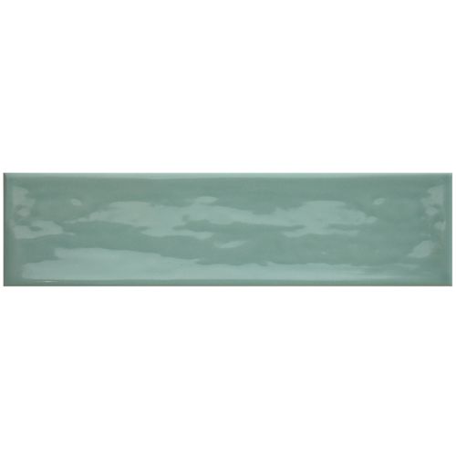 Cerámico Acuarela Iceland Verde Agua 7.7X30.5