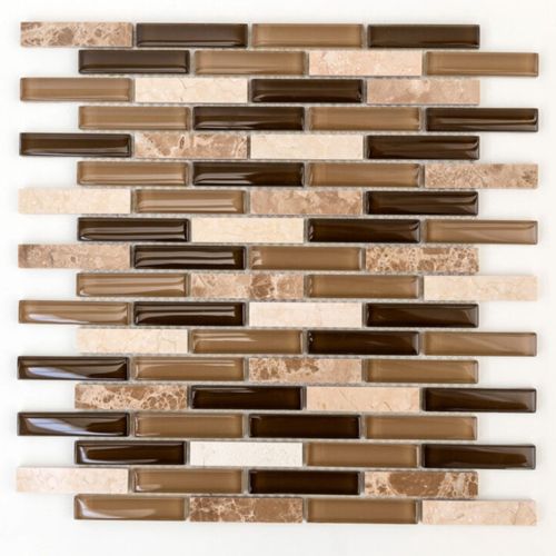 Revestimiento Misiones Malla Murano Strips 30X30 Q4006