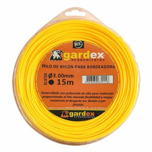 Tanza Bordeadora Gardex Blister 1.6Mm 15Mts 61031