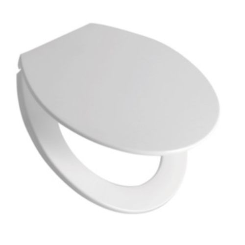 Tapa Asiento De Inodoro Ferrum Traful Universal Estilo Tdxp Polipropileno Blanco