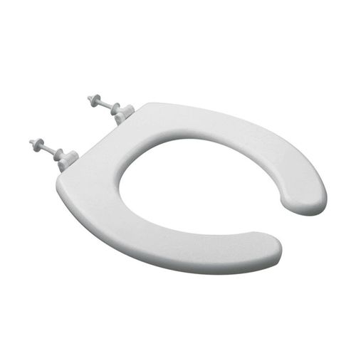 Asiento De Inodoro Ferrum Espacio Andina Tte3 Madera Blanco Herraje De Plástico