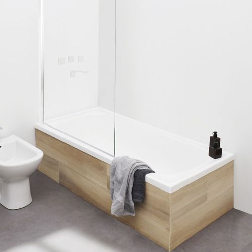 Bañera De Acrílico Ferrum Serena 1.60 Blanca Bf160