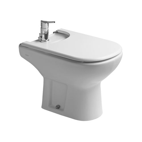 Bidet 1 Agujero Ferrum Bari Bkm1-B Blanco 2° Calidad