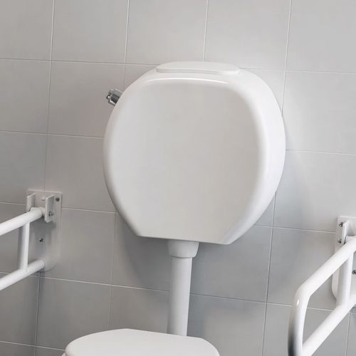 Depósito De Colgar Ferrum Espacio Andina Descarga Simple Dte6F Blanco