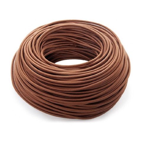 Cable Unipolar De Cobre Flexible 1X2.5Mm2 Marrón X 100 Metros