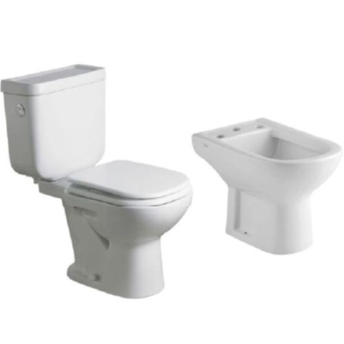 Combo De Baño Bari Ferrum 3 Piezas + Asiento Web