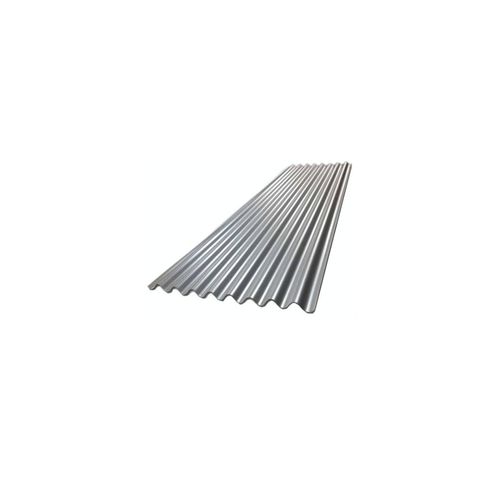 Chapa Acanalada Galvanizada Nº 27 1.10 X 1 Mt