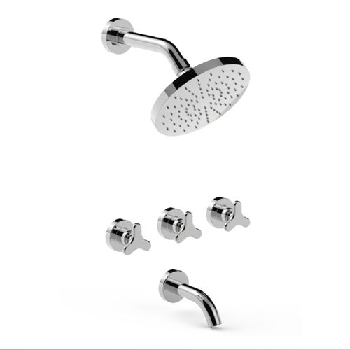 Combo Grifería Para Baño Vasser Treva Bidet, Ducha Y Lavatorio