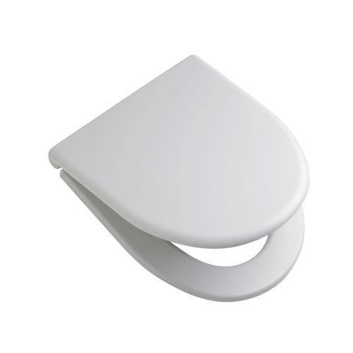 Tapa Asiento De Inodoro Ferrum Marina Thxus Urea Blanco Herraje De Metal