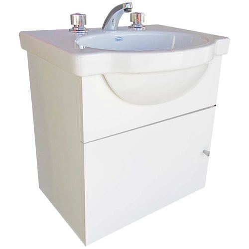 Kit Vanitory 48Cm Ferrum Venecia 3 Agujeros Y4V3F Blanco