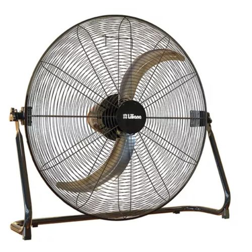 Ventilador De Pared Industrial Liliana 32" Negro 2 Aspas Metálicas Vti32