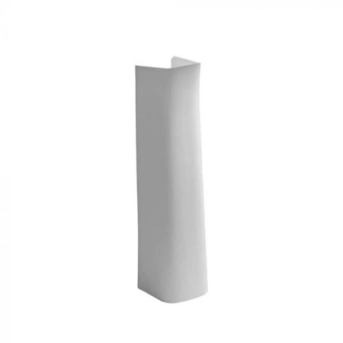 Pie Columna De Lavatorio Ferrum Bari Ckc Blanco