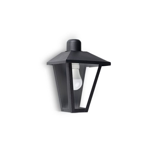 Farol Trapezoidal De Pared San Justo Negro 5500-02