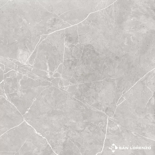 Porcelanato San Lorenzo Mármol Suria Silver Rectificado 57.7X57.7 Fit