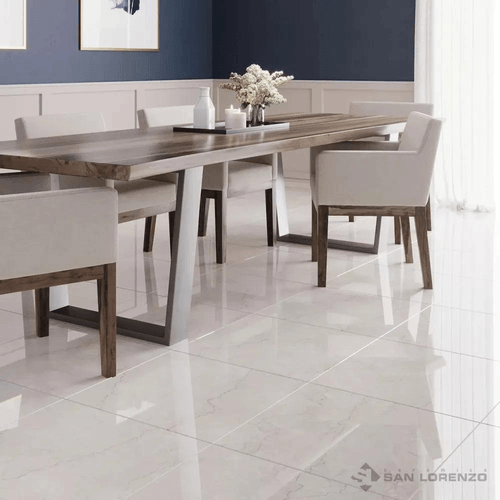 Porcelanato San Lorenzo Mármol Antinori Tiza 57.7X57.7