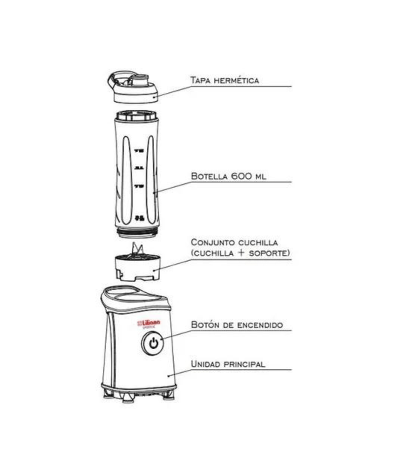 Licuadora sportlic orders