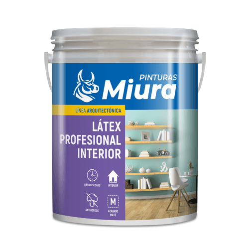 Latex Interior Miura Profesional Blanco 20 L