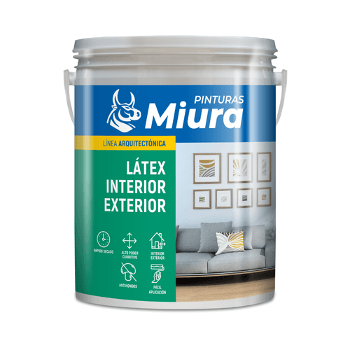 Latex Int/Ext Miura Blanco 4 L