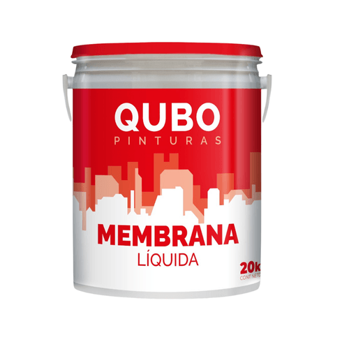 Membrana Impermeabilizante Liquida Qubo Blanca 4 Kg