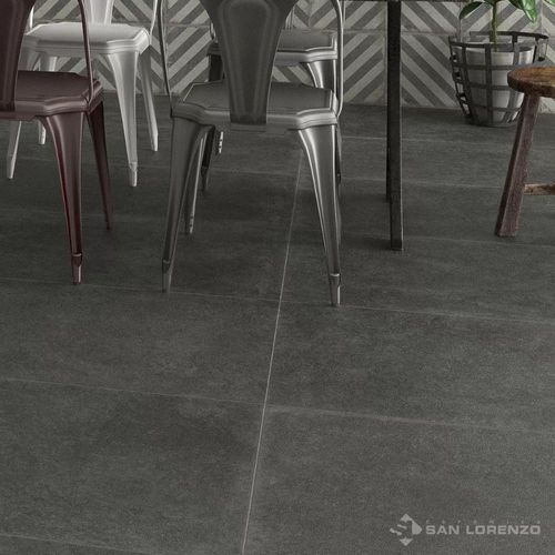 Porcelanato San Lorenzo Urban Concreto Antracita Rectificado 58X58 Fit