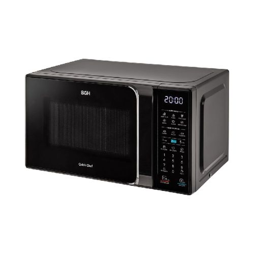 Microondas Bgh 28 Litros Digital Eco Negro B228DN20