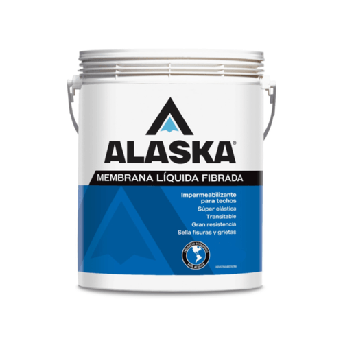 Membrana Liquida Fibrada Alaska 5 kg Rojo