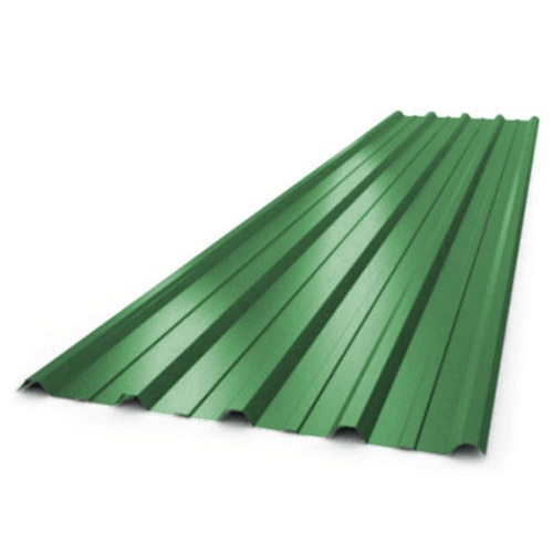 Chapa Trapezoidal Verde C-25 (0,5mm) x 3 Mts