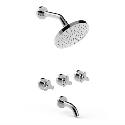 Combo Grifería Para Baño Vasser Treva Completo WEB