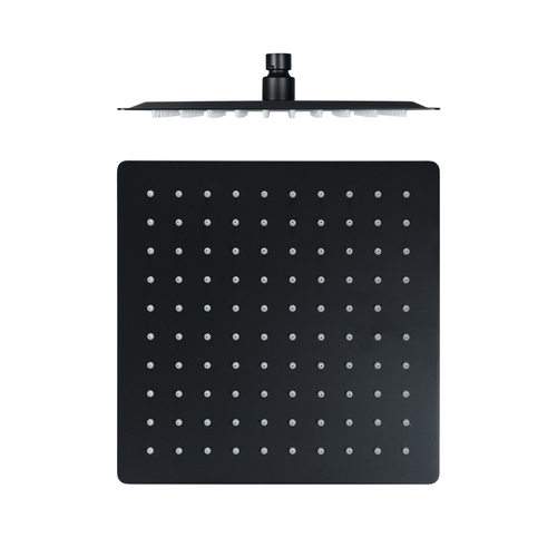 Flor de Ducha Cuadrada D'Accord Negro 20x20cm