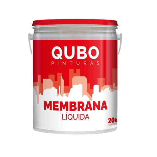 Membrana Impermeabilizante Liquida Qubo ROJA 20 Kg