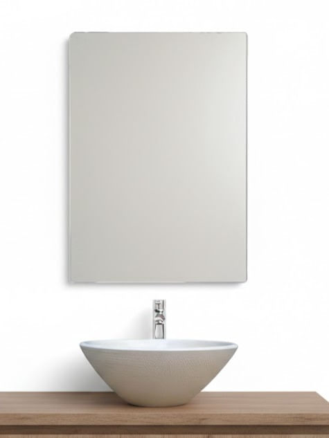 Bacha de Apoyo Elíptica Marfil y Espejo D'Accord